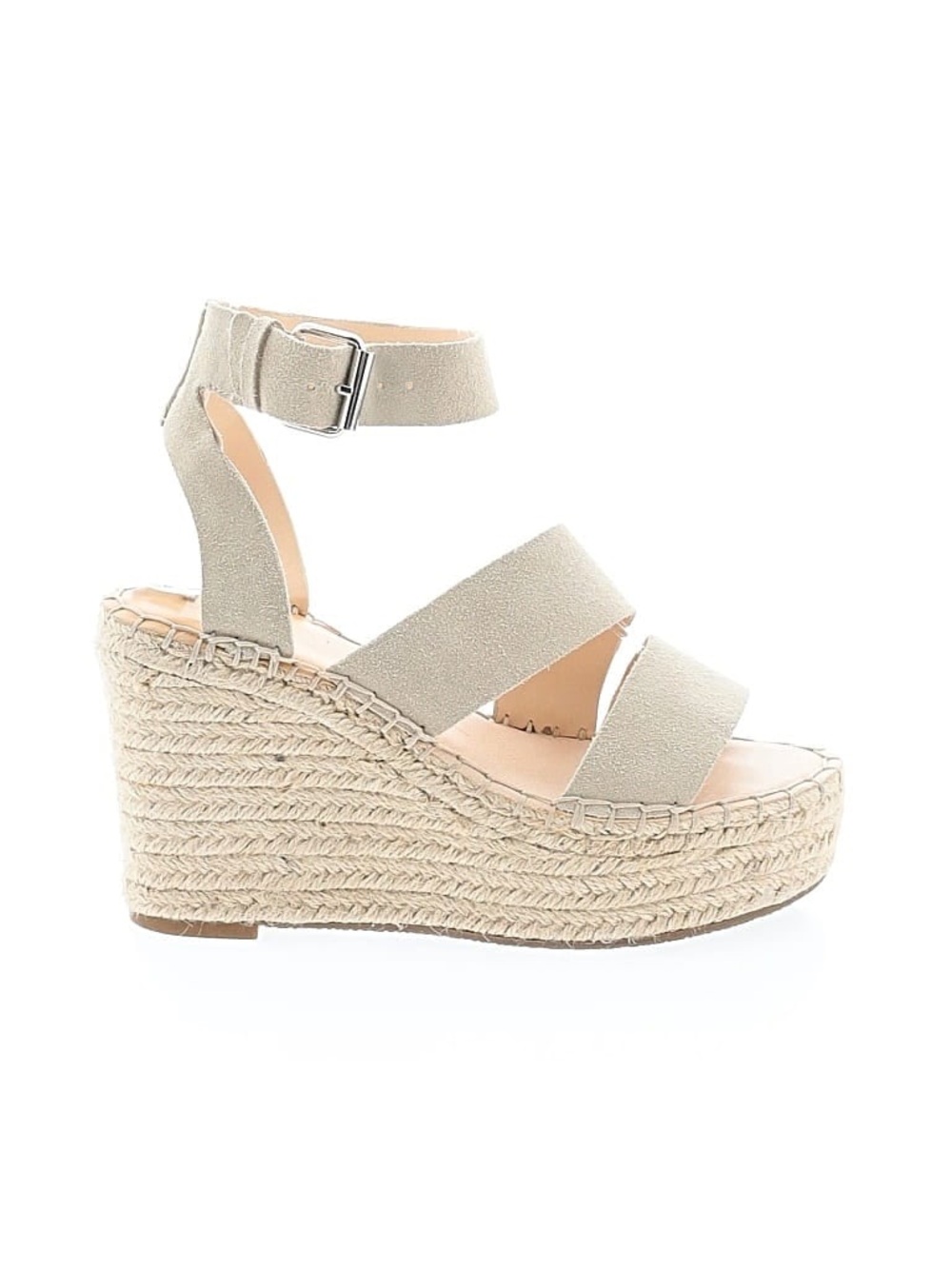 Dolce Vita Beige Espadrille Wedge Sandals